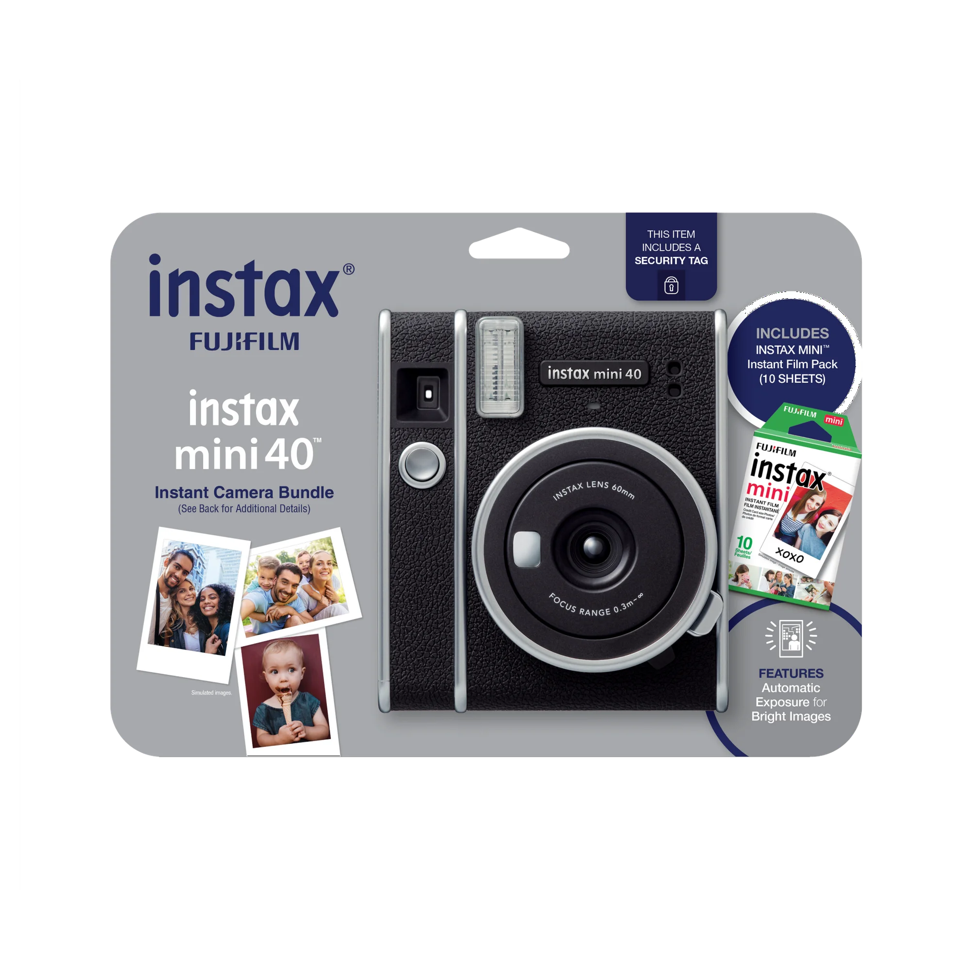 Fujifilm Instax Mini 40 Camera Blister Bundle